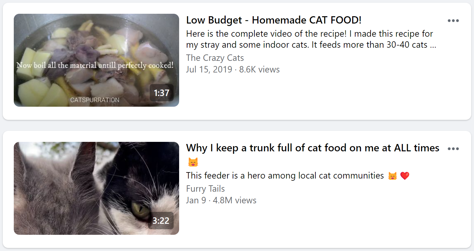 facebook-page-audience-cat-food-video