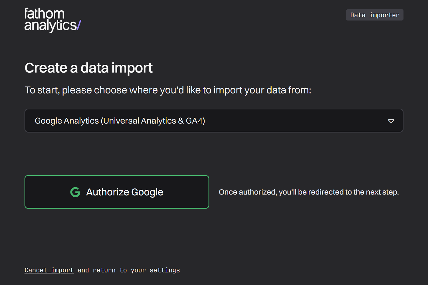 fathom-analytics-google-analytics-importer