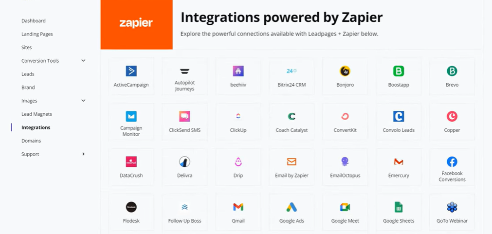 leadpages-zapier-integrations