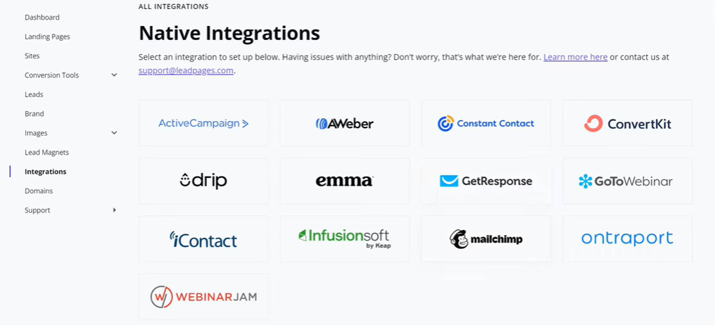 leadpages-native-integrations