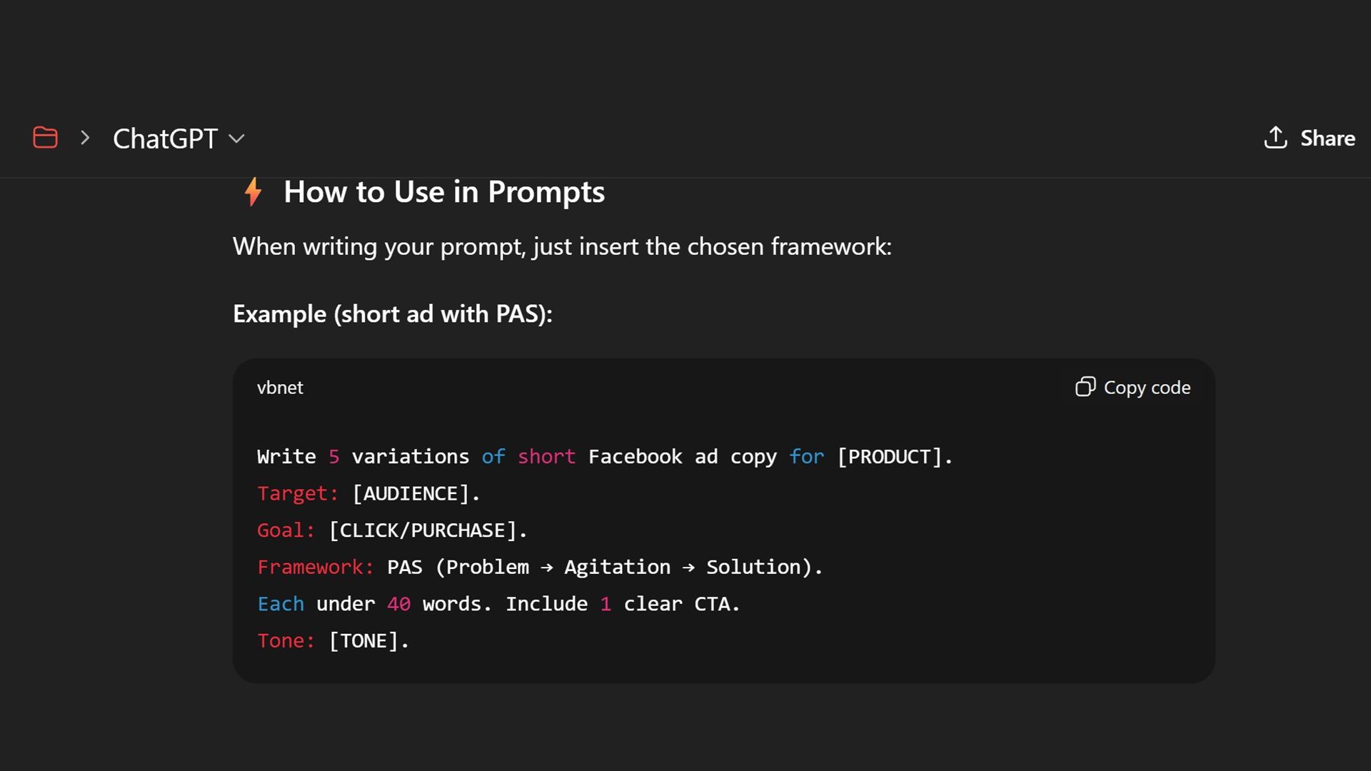 chatgpt-prompts-facebook-ad-copies